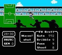 Tecmo Cup: Soccer Game Screenshot