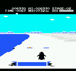 Antarctic Adventure Screenshot