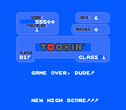 Toobin’ Screenshot