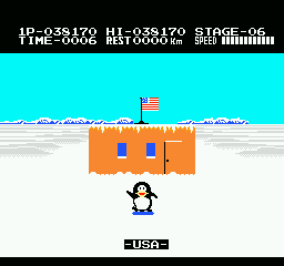 Antarctic Adventure Screenshot