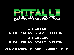 Pitfall II: Lost Caverns Screenshot