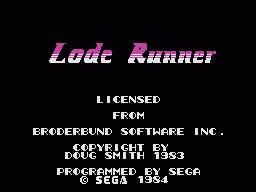 Lode Runner Screenshot