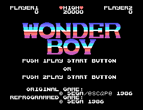 Wonder Boy Screenshot