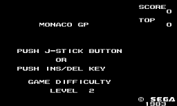 Monaco GP Screenshot