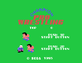 Champion Pro Wrestling Screenshot