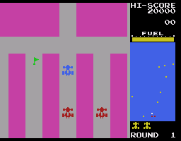 Rally-X Screenshot