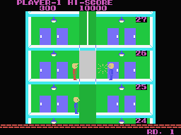 Elevator Action Screenshot