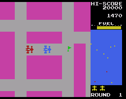 Rally-X Screenshot