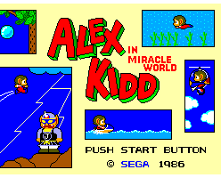 Alex Kidd in Miracle World Screenshot