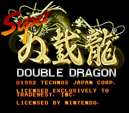 Super Double Dragon Screenshot