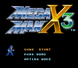 Mega Man X3 Screenshot