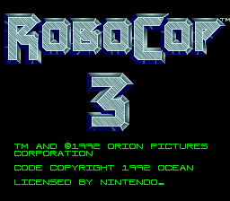 RoboCop 3 Screenshot
