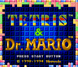 Tetris & Dr. Mario Screenshot