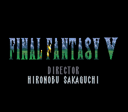 Final Fantasy V Screenshot