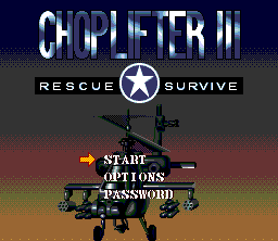 Choplifter III: Rescue Survive Screenshot