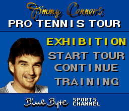 Jimmy Connors Pro Tennis Tour Screenshot