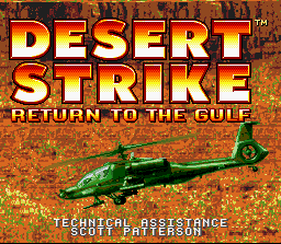 Desert Strike: Return to the Gulf Screenshot
