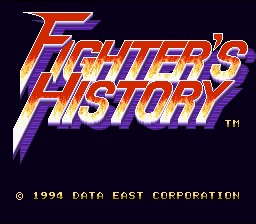 Fighter’s History Screenshot