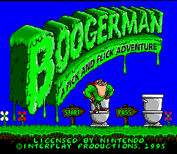 Boogerman: A Pick and Flick Adventure Screenshot