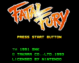 Fatal Fury Screenshot