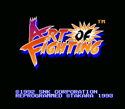 Art of Fighting Screenshot
