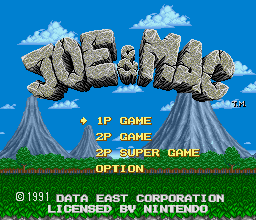 Joe & Mac: Caveman Ninja Screenshot