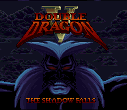 Double Dragon V: The Shadow Falls Screenshot