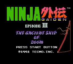 Ninja Gaiden Trilogy Screenshot