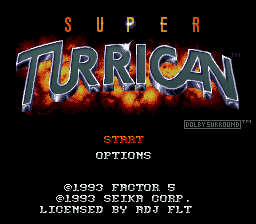 Super Turrican Screenshot