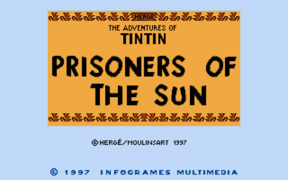 Adventures of Tintin, The: Prisoners of the Sun Screenshot