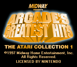 Arcade’s Greatest Hits: The Atari Collection 1 Screenshot