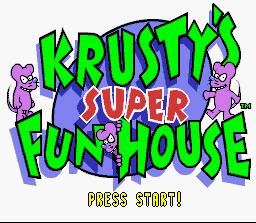 Krusty’s Fun House Screenshot