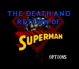 The Death and Return of Superman Screenshot