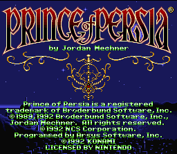 Prince of Persia Screenshot