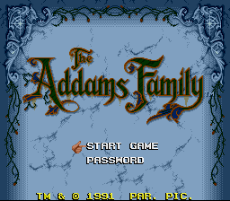 The Addams Family Screenshot
