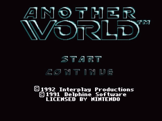 Another World Screenshot