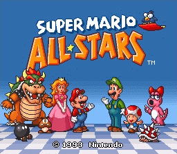 Super Mario All-Stars Screenshot