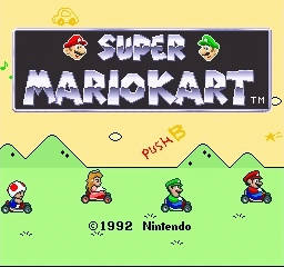 Super Mario Kart Screenshot