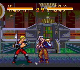 Double Dragon V: The Shadow Falls Screenshot