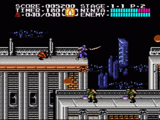 Ninja Gaiden Trilogy Screenshot