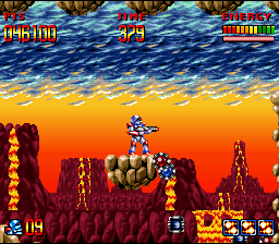 Super Turrican Screenshot