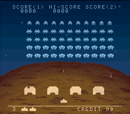 Space Invaders Screenshot