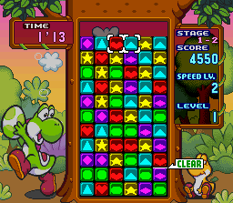 Tetris Attack Screenshot