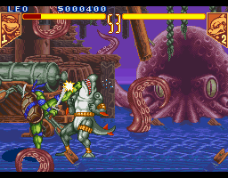 Teenage Mutant Ninja Turtles: Tournament Fighters Screenshot