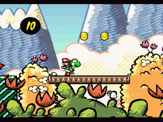 Super Mario World 2: Yoshi’s Island Screenshot
