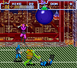 Teenage Mutant Ninja Turtles IV: Turtles in Time Screenshot