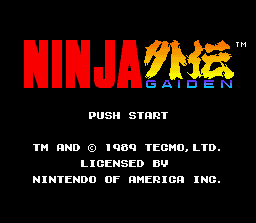 Ninja Gaiden Trilogy Screenshot