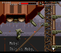 Cybernator Screenshot