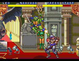 Teenage Mutant Ninja Turtles: Tournament Fighters Screenshot