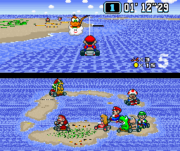 Super Mario Kart Screenshot